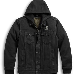 Harley 3 in 1 Vest (Large) and Technical, windproof sweatshirt (Medium)